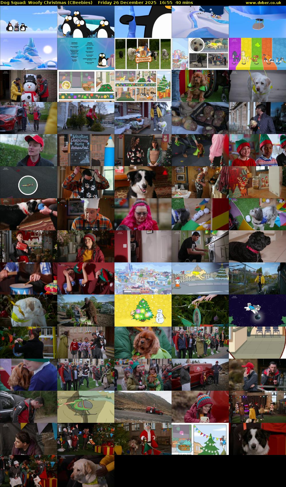 Dog Squad: Woofy Christmas (CBeebies) Friday 26 December 2025 16:55 - 17:35