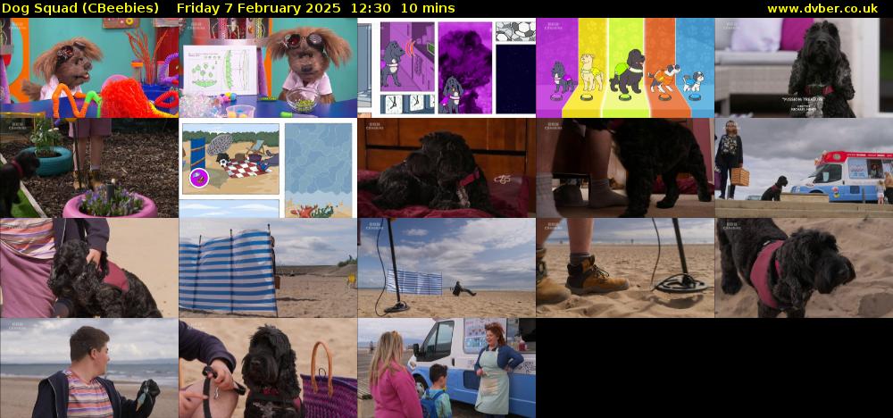 Dog Squad (CBeebies) Friday 7 February 2025 12:30 - 12:40