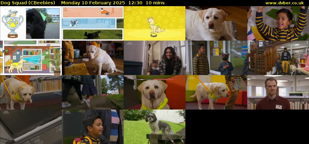 Dog Squad (CBeebies) Monday 10 February 2025 12:30 - 12:40