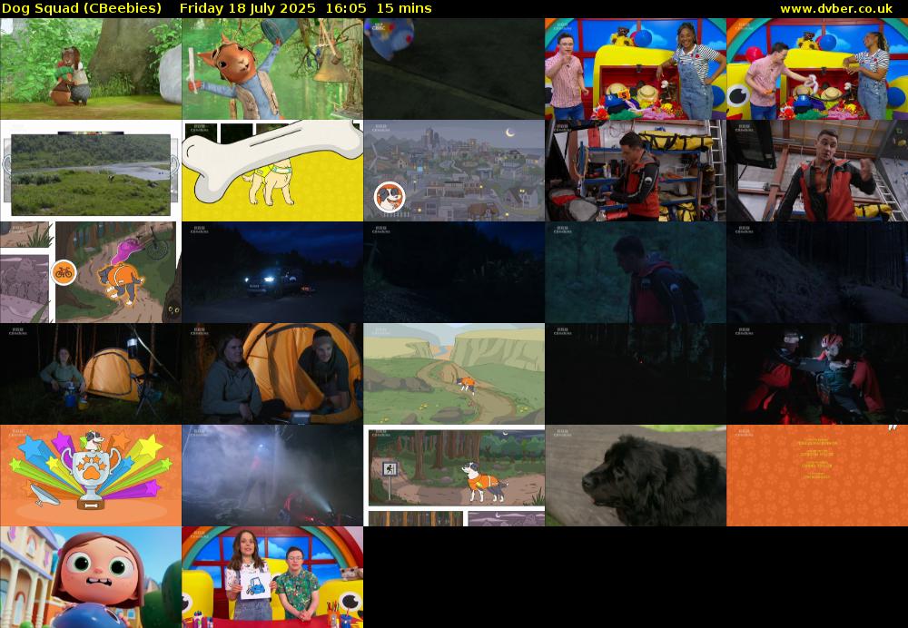 Dog Squad (CBeebies) Friday 18 July 2025 16:05 - 16:20