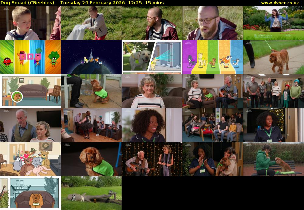 Dog Squad (CBeebies) Tuesday 24 February 2026 12:25 - 12:40