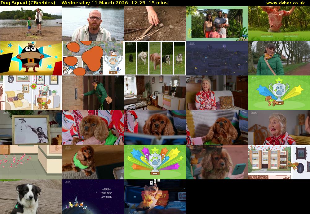 Dog Squad (CBeebies) Wednesday 11 March 2026 12:25 - 12:40