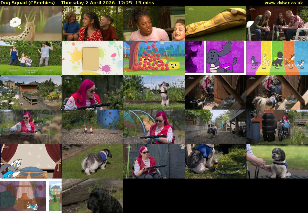 Dog Squad (CBeebies) Thursday 2 April 2026 12:25 - 12:40