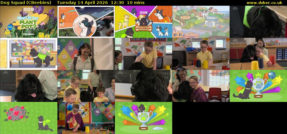 Dog Squad (CBeebies) Tuesday 14 April 2026 12:30 - 12:40