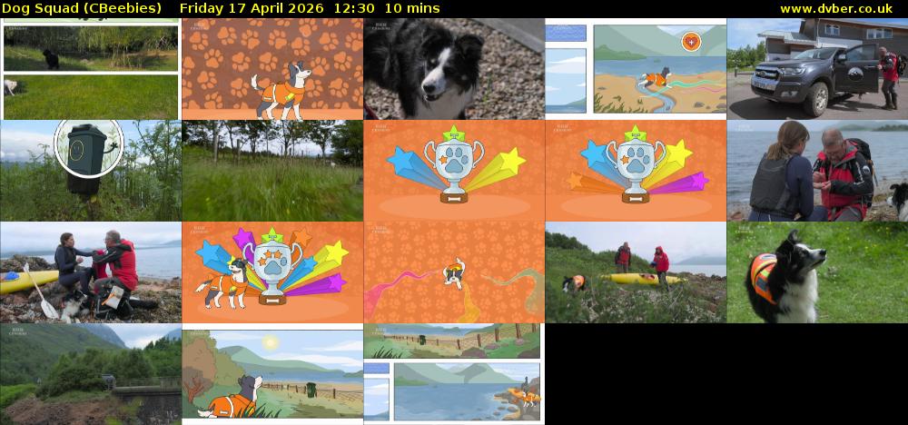 Dog Squad (CBeebies) Friday 17 April 2022 12:30 - 12:40