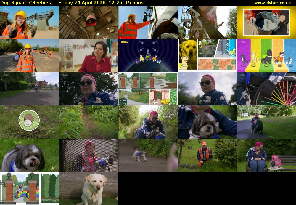 Dog Squad (CBeebies) Friday 24 April 2026 12:25 - 12:40