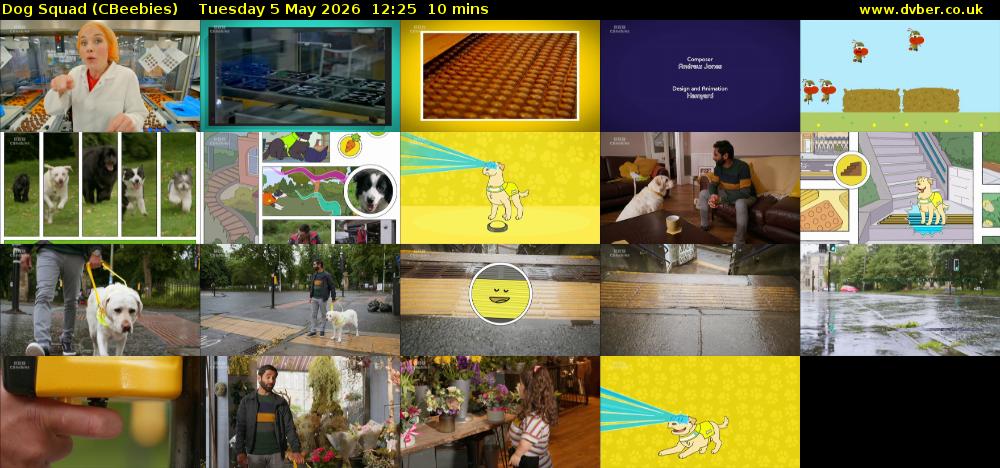 Dog Squad (CBeebies) Tuesday 5 May 2026 12:25 - 12:35