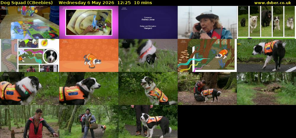 Dog Squad (CBeebies) Wednesday 6 May 2026 12:25 - 12:35