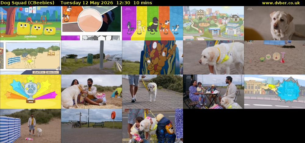 Dog Squad (CBeebies) Tuesday 12 May 2026 12:30 - 12:40