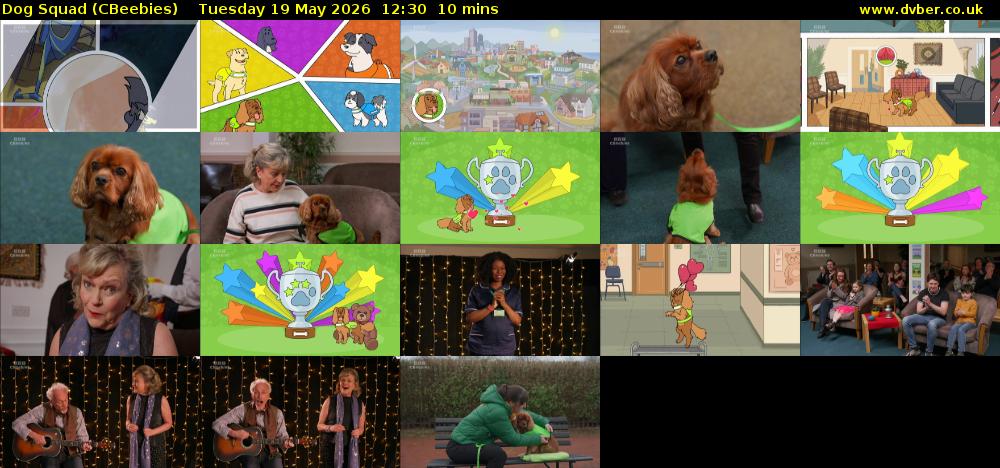 Dog Squad (CBeebies) Tuesday 19 May 2026 12:30 - 12:40