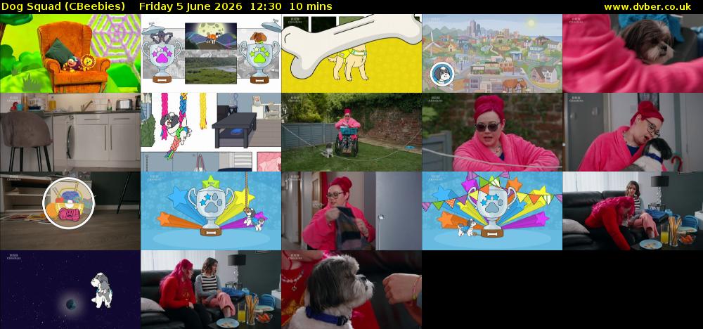 Dog Squad (CBeebies) Friday 5 June 2026 12:30 - 12:40