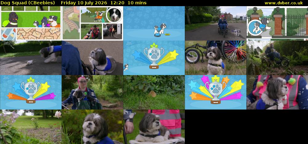 Dog Squad (CBeebies) Friday 10 July 2026 12:20 - 12:30