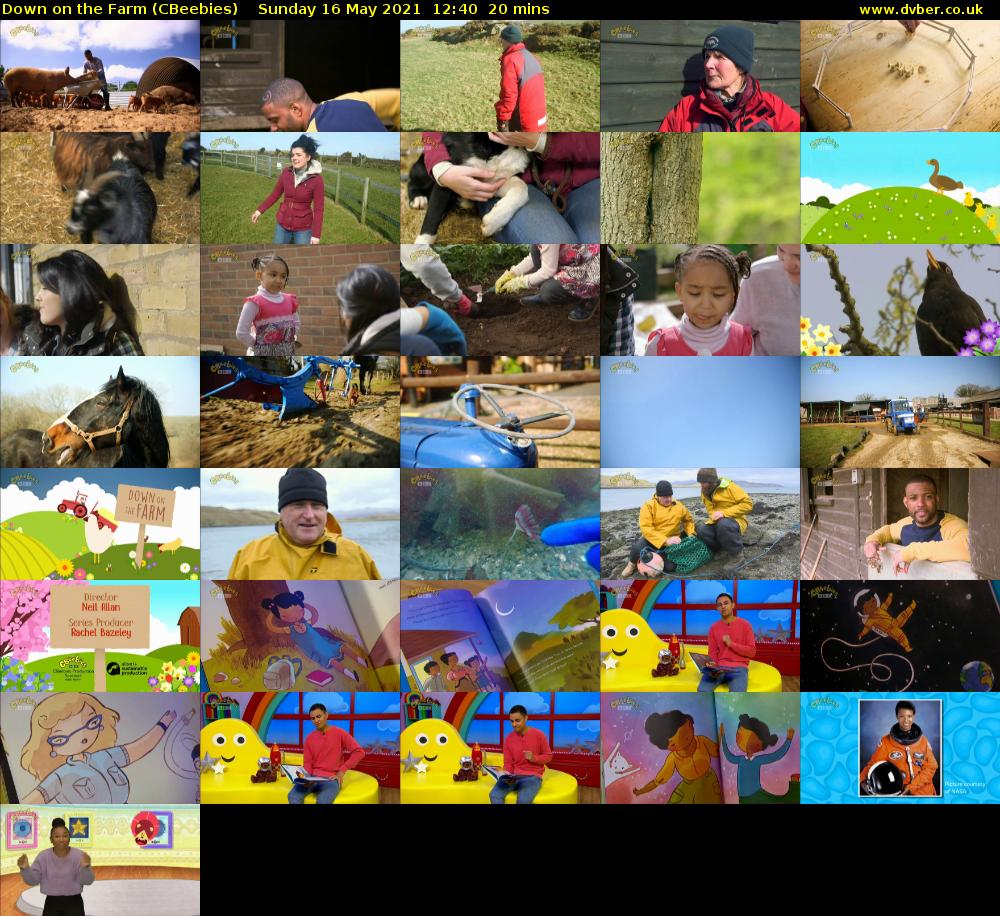 Down on the Farm (CBeebies) Sunday 16 May 2021 12:40 - 13:00
