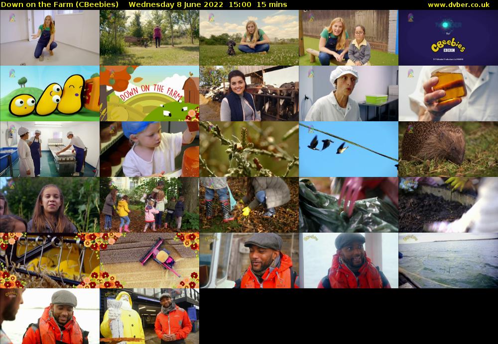 Down on the Farm (CBeebies) Wednesday 8 June 2022 15:00 - 15:15