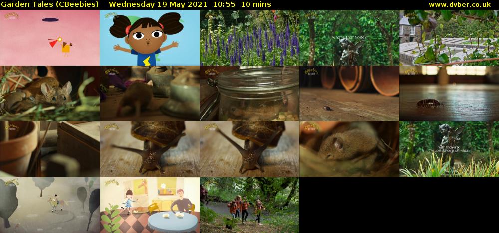 Garden Tales (CBeebies) Wednesday 19 May 2021 10:55 - 11:05