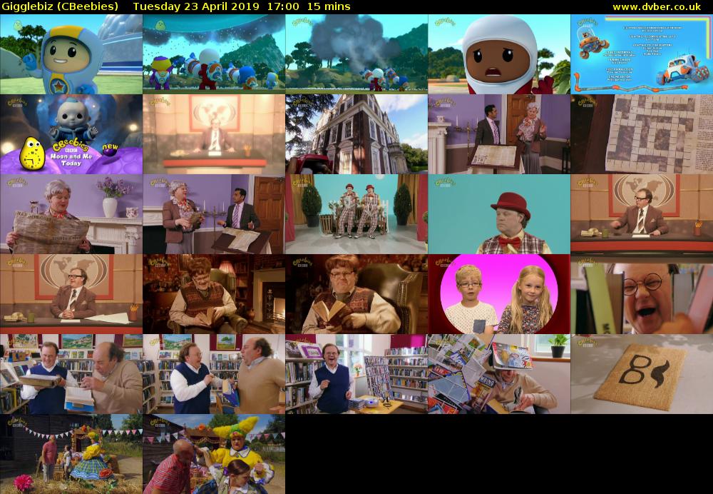 Gigglebiz (CBeebies) Tuesday 23 April 2019 17:00 - 17:15