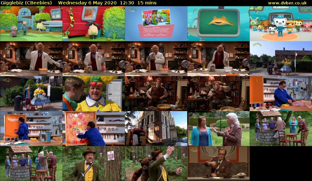 Gigglebiz (CBeebies) Wednesday 6 May 2020 12:30 - 12:45