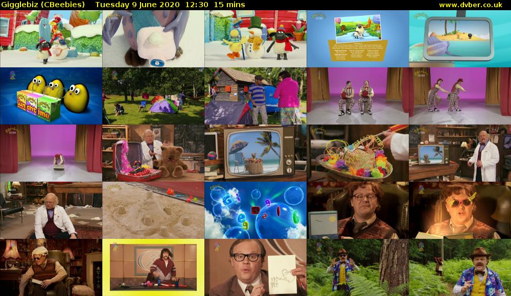 Gigglebiz (CBeebies) Tuesday 9 June 2020 12:30 - 12:45