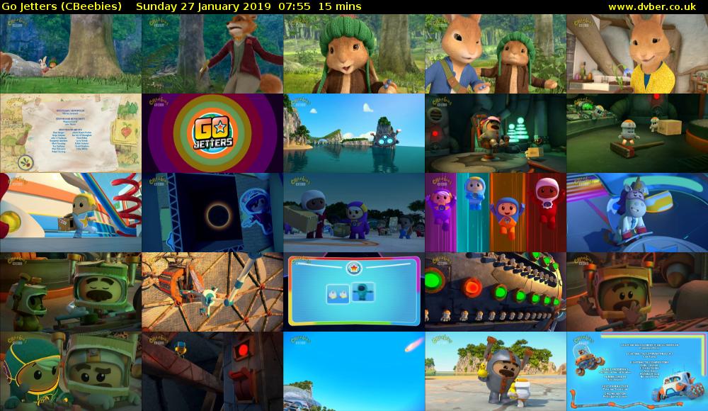 Go Jetters (CBeebies) Sunday 27 January 2019 07:55 - 08:10