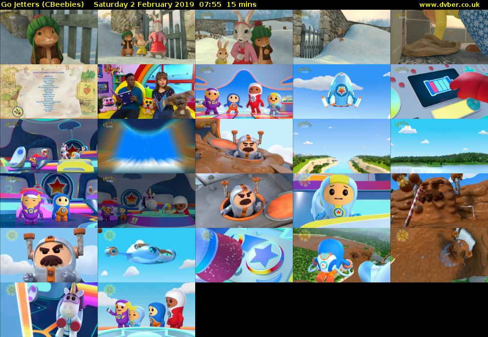 Go Jetters (CBeebies) Saturday 2 February 2019 07:55 - 08:10
