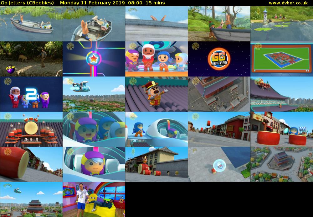 Go Jetters (CBeebies) Monday 11 February 2019 08:00 - 08:15