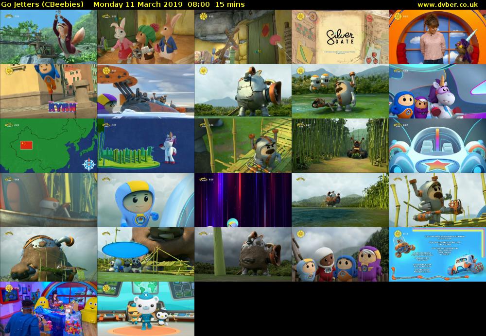 Go Jetters (CBeebies) Monday 11 March 2019 08:00 - 08:15