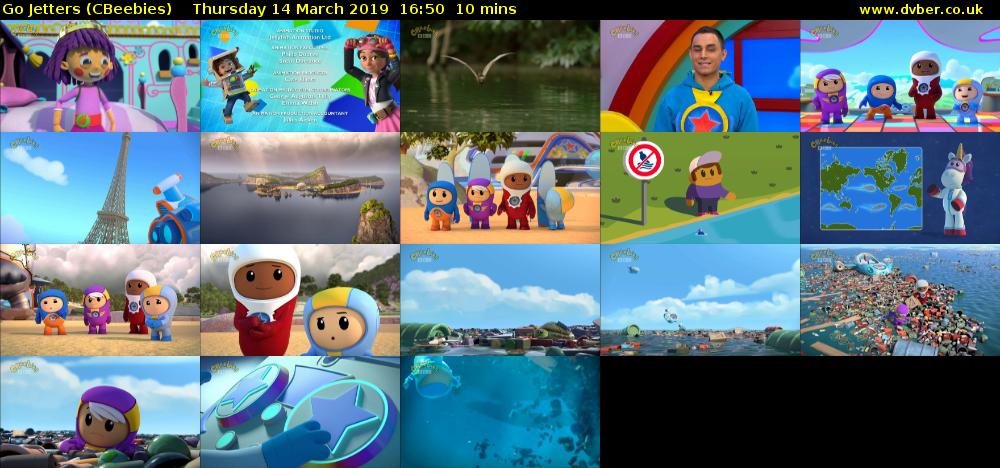 Go Jetters (CBeebies) Thursday 14 March 2019 16:50 - 17:00