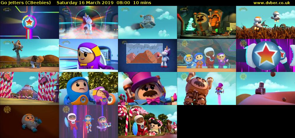 Go Jetters (CBeebies) Saturday 16 March 2019 08:00 - 08:10