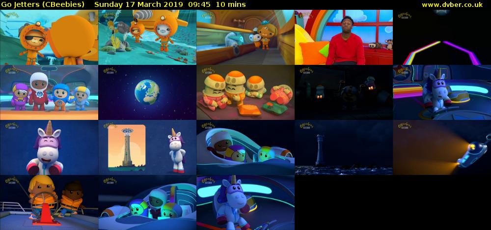 Go Jetters (CBeebies) Sunday 17 March 2019 09:45 - 09:55