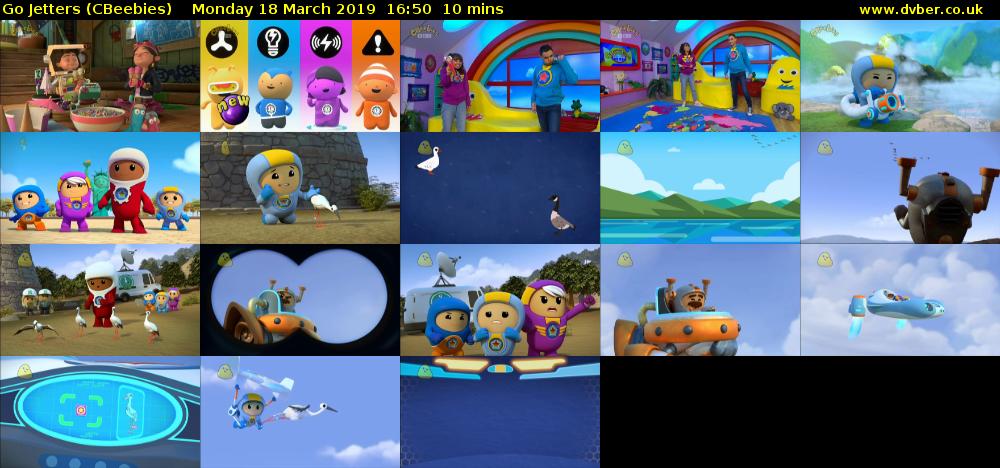 Go Jetters (CBeebies) Monday 18 March 2019 16:50 - 17:00