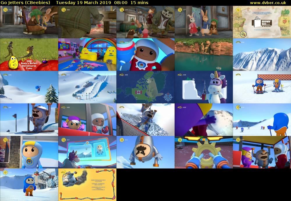 Go Jetters (CBeebies) Tuesday 19 March 2019 08:00 - 08:15