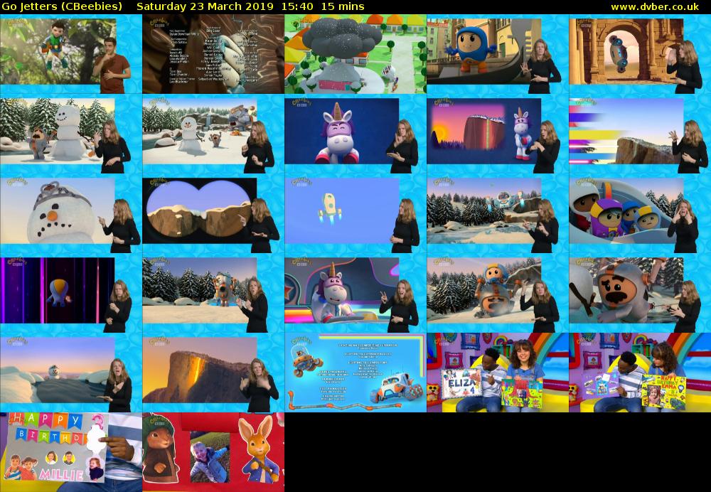 Go Jetters (CBeebies) Saturday 23 March 2019 15:40 - 15:55