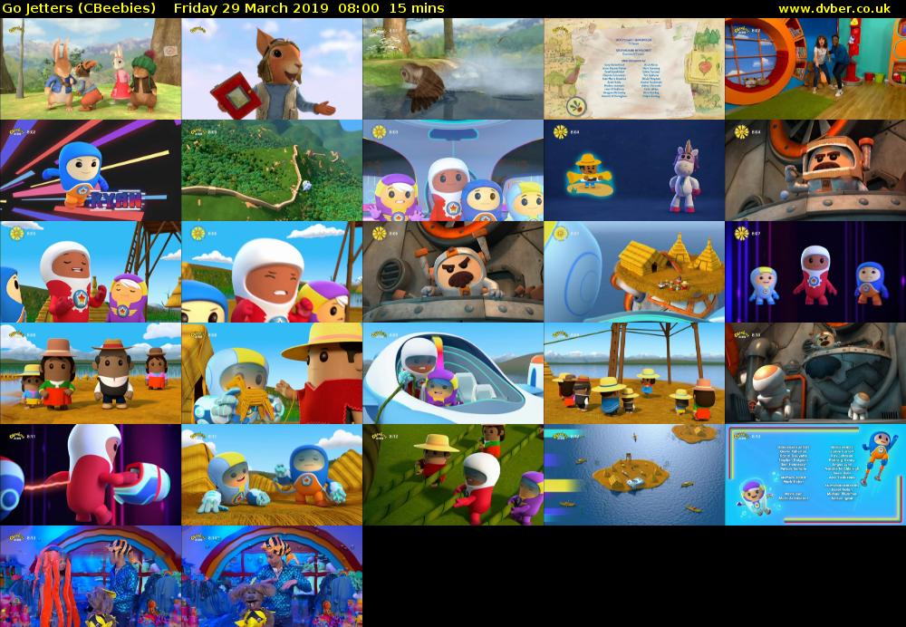 Go Jetters (CBeebies) Friday 29 March 2019 08:00 - 08:15