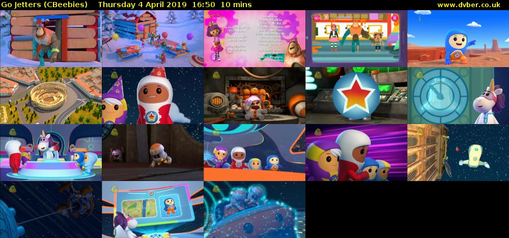 Go Jetters (CBeebies) Thursday 4 April 2019 16:50 - 17:00