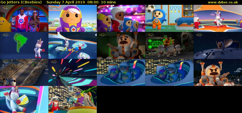 Go Jetters (CBeebies) Sunday 7 April 2019 08:00 - 08:10