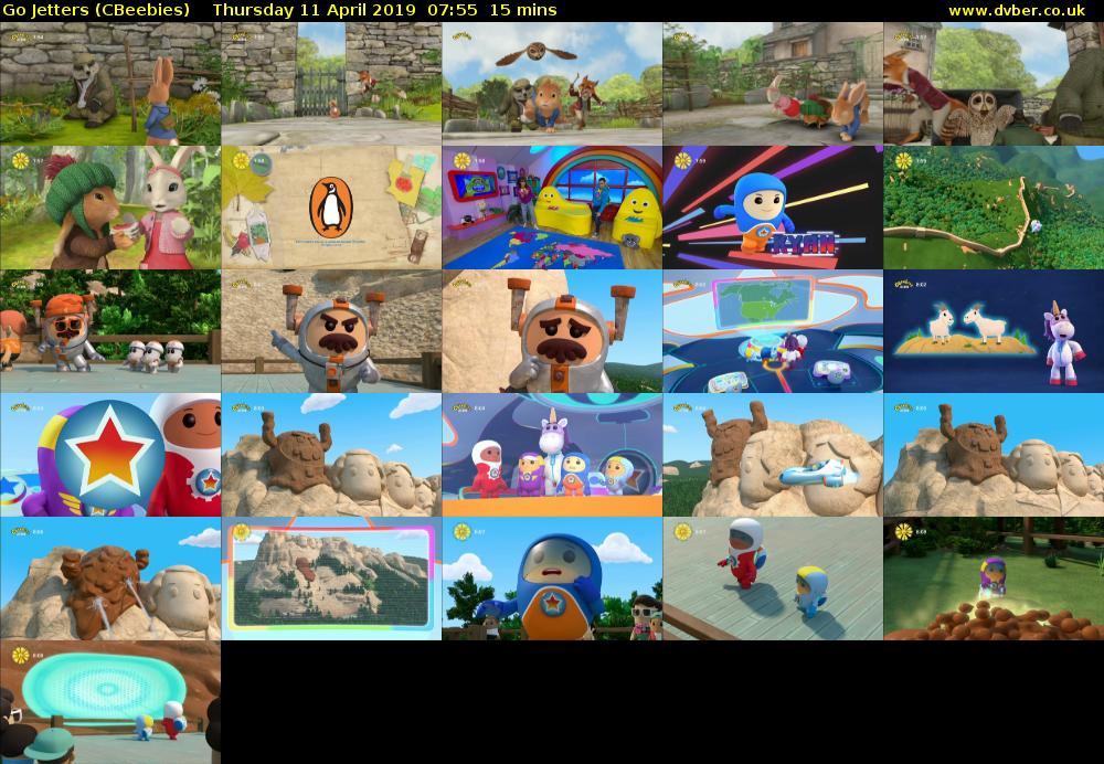 Go Jetters (CBeebies) Thursday 11 April 2019 07:55 - 08:10