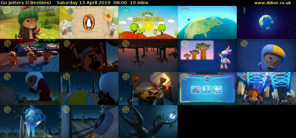 Go Jetters (CBeebies) Saturday 13 April 2019 08:00 - 08:10