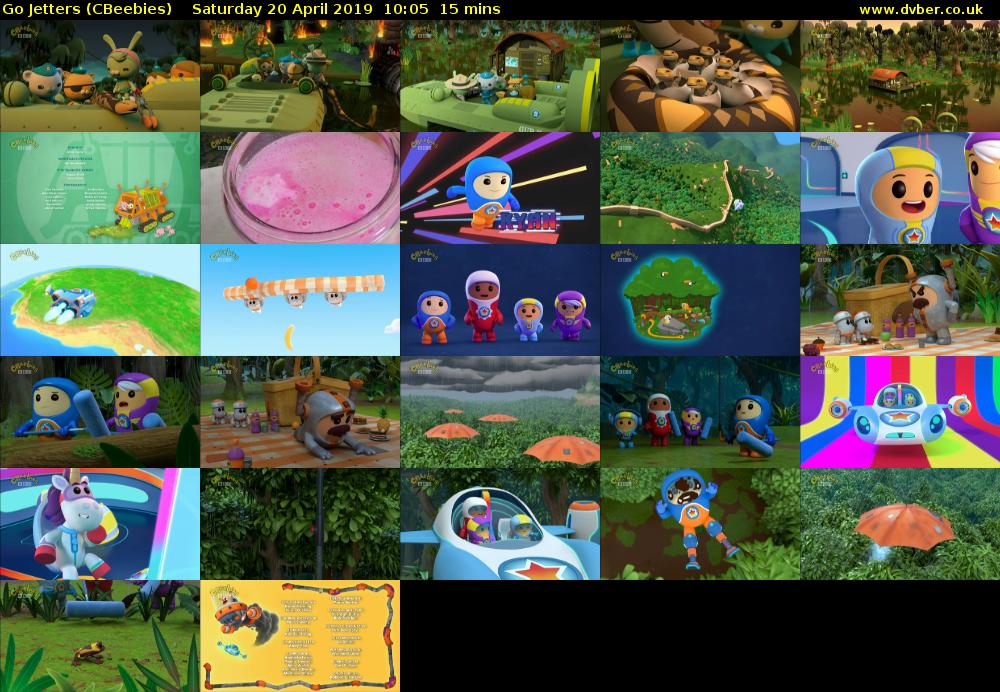 Go Jetters (CBeebies) Saturday 20 April 2019 10:05 - 10:20