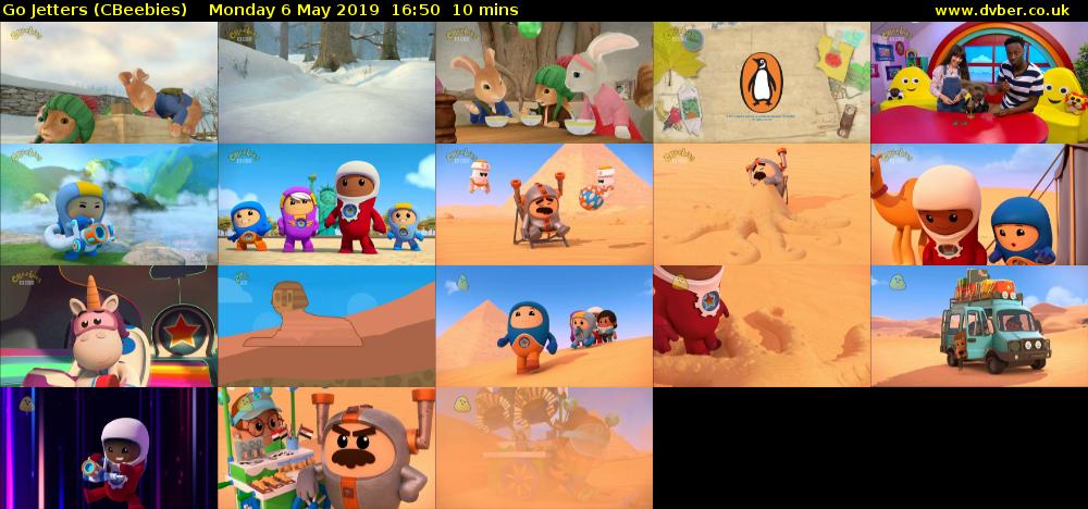 Go Jetters (CBeebies) Monday 6 May 2019 16:50 - 17:00