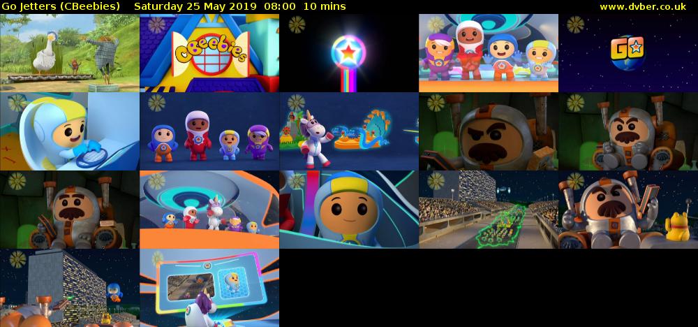 Go Jetters (CBeebies) Saturday 25 May 2019 08:00 - 08:10