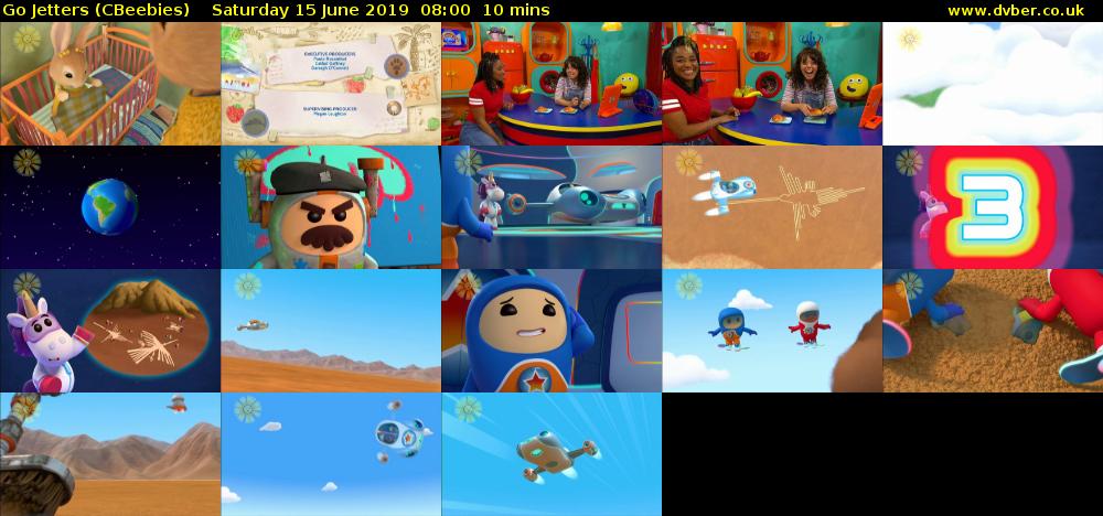 Go Jetters (CBeebies) Saturday 15 June 2019 08:00 - 08:10