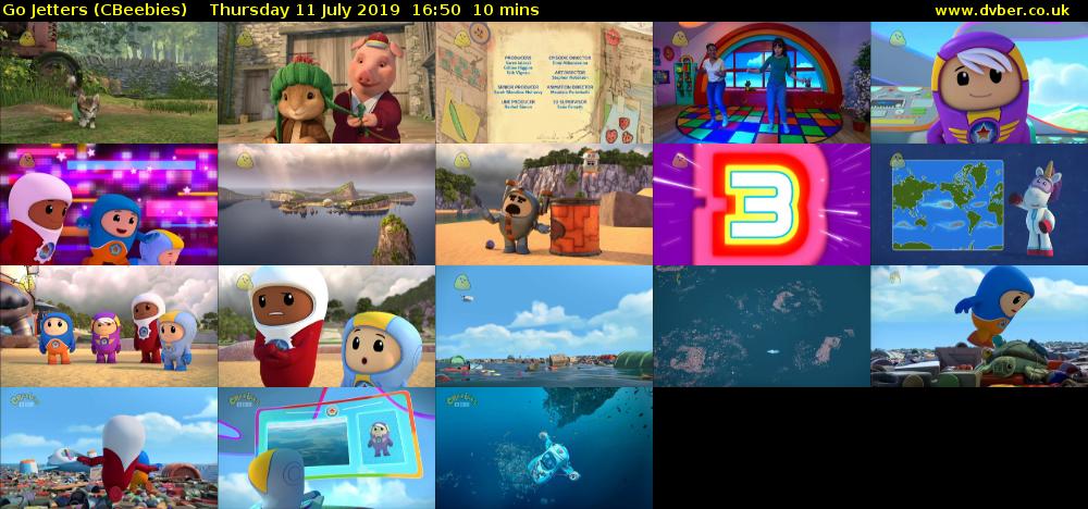Go Jetters (CBeebies) Thursday 11 July 2019 16:50 - 17:00