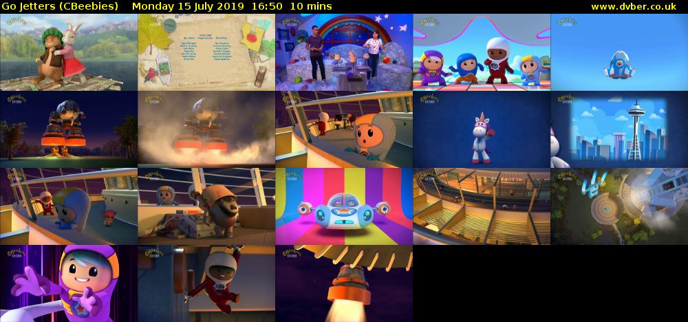 Go Jetters (CBeebies) Monday 15 July 2019 16:50 - 17:00
