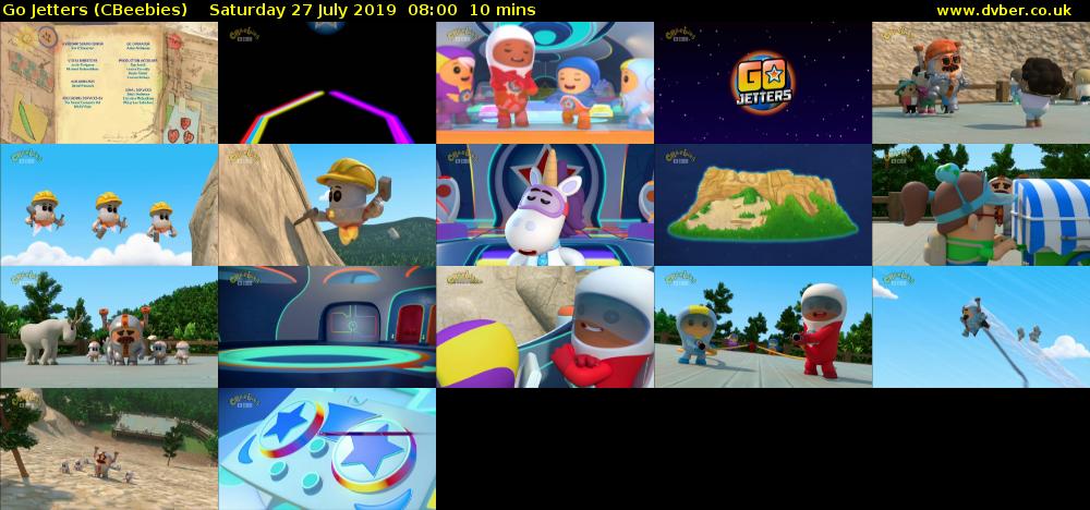 Go Jetters (CBeebies) Saturday 27 July 2019 08:00 - 08:10