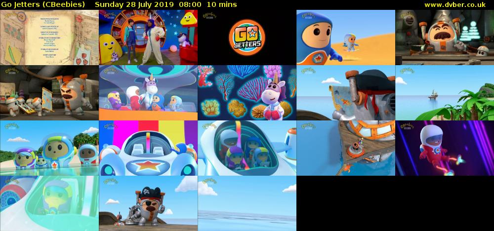Go Jetters (CBeebies) Sunday 28 July 2019 08:00 - 08:10