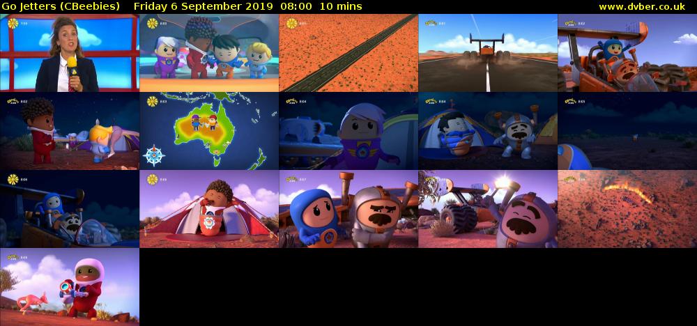 Go Jetters (CBeebies) Friday 6 September 2019 08:00 - 08:10