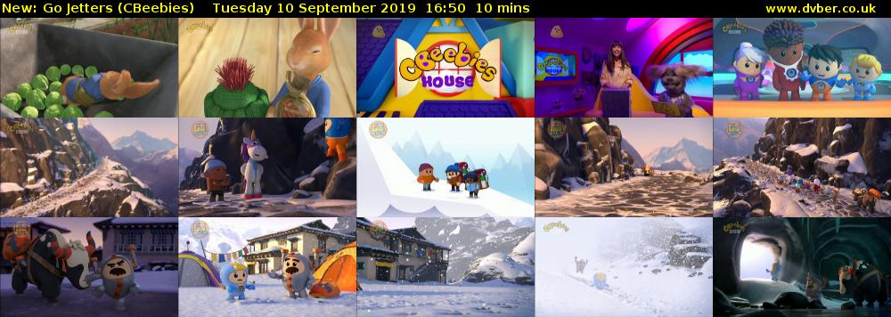 Go Jetters (CBeebies) Tuesday 10 September 2019 16:50 - 17:00