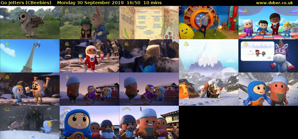 Go Jetters (CBeebies) Monday 30 September 2019 16:50 - 17:00