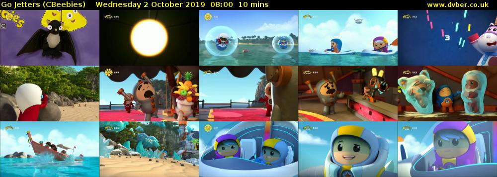 Go Jetters (CBeebies) Wednesday 2 October 2019 08:00 - 08:10