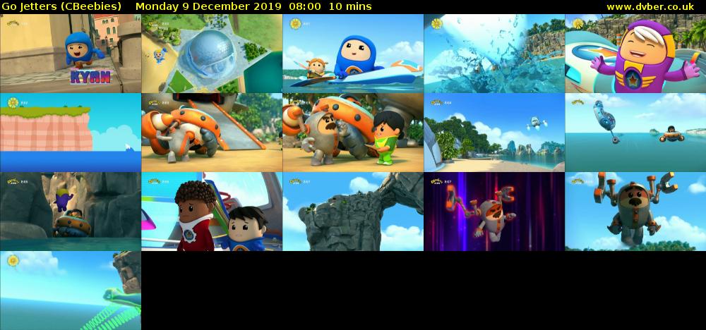 Go Jetters (CBeebies) Monday 9 December 2019 08:00 - 08:10